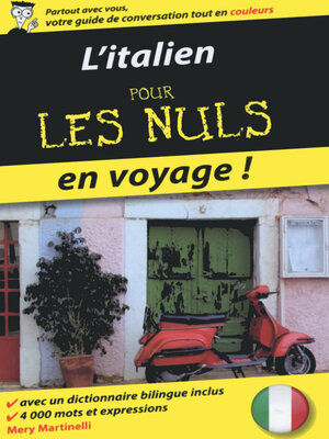 cover image of L'italien pour les Nuls en voyage, 2ème édition